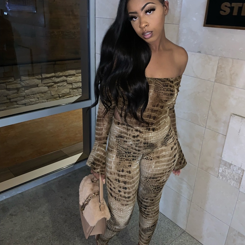 Reptile Print Two piece